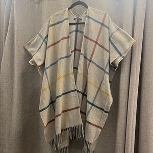 Do Everything in Love Multicolor Plaid Wrap